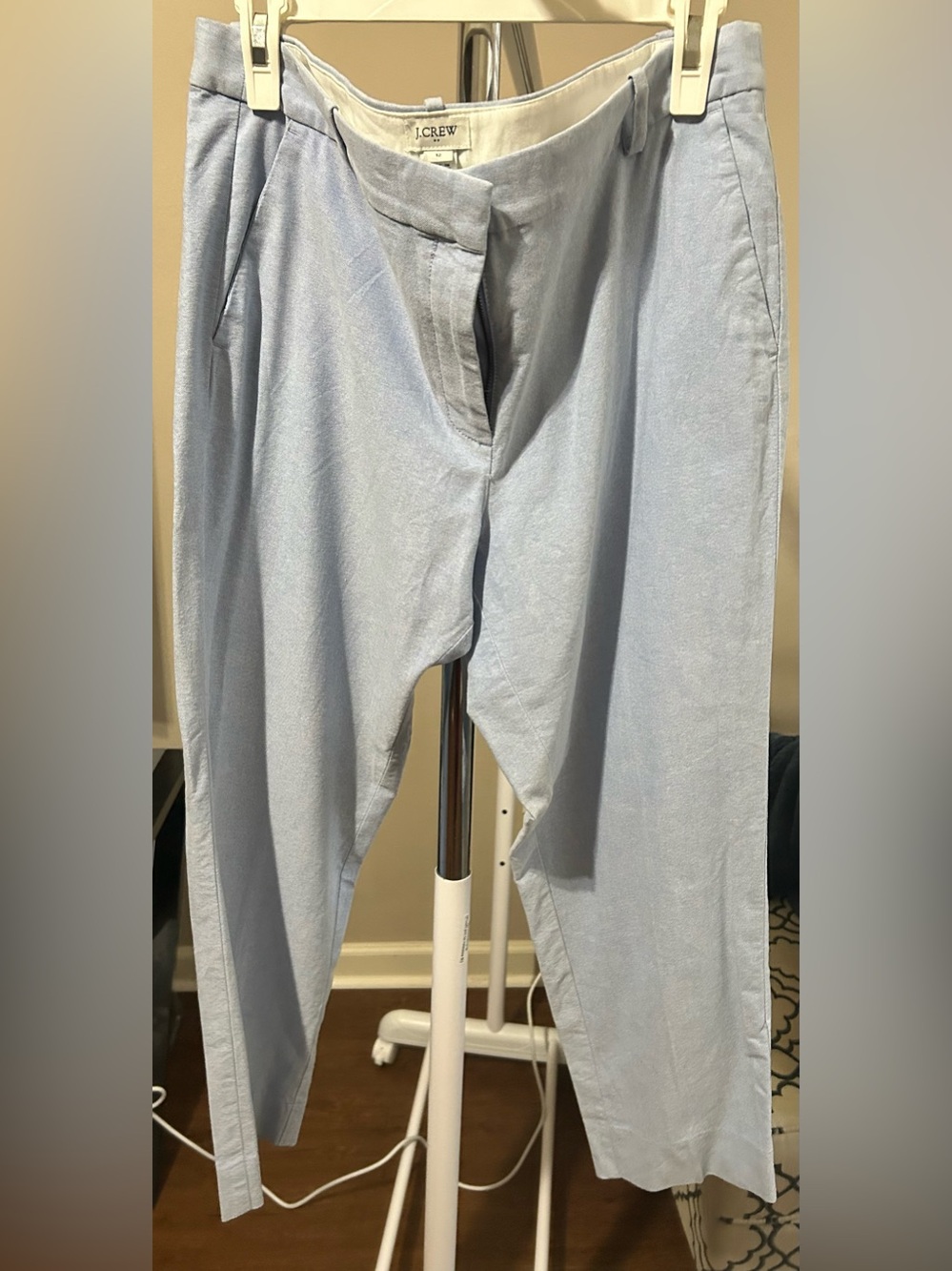 J. Crew Light Blue Cropped Pant